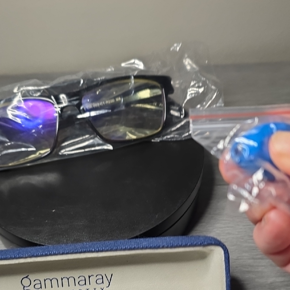 Black Blue Light Blocking Glasses +2.50 - Picture 4 of 7